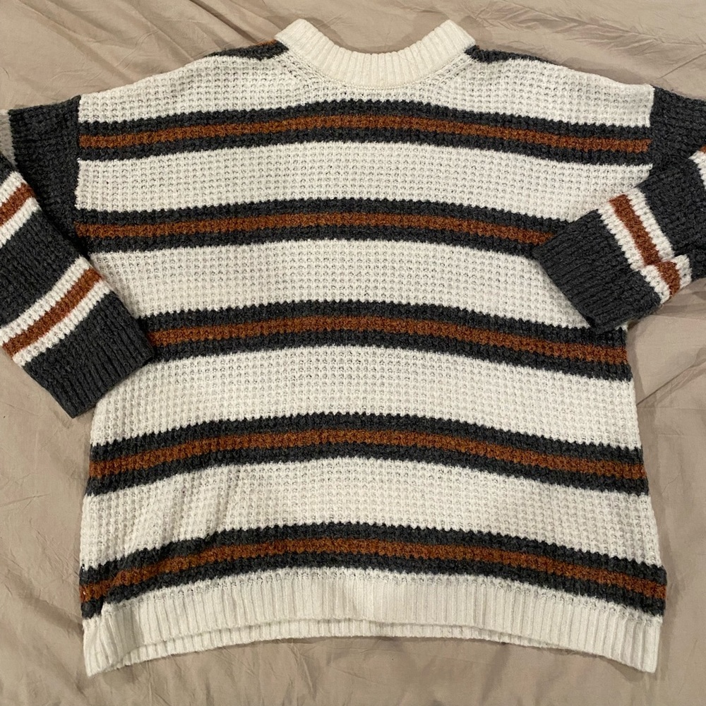American eagle stripe sweater